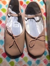 NEW Youth 4.5 BALLET SHOES nude American Ballet Theater 4 1/2 tan