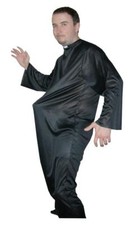 Inflatable Naughty Priest Vicar Costume Fancy Dress Outfit Party Stag Halloween