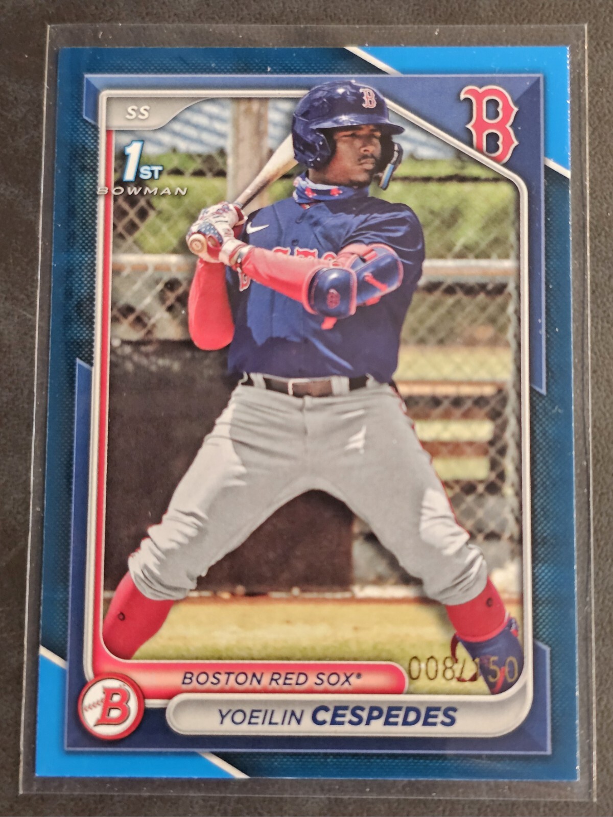 YOEILIN CESPEDES 2024 1st Bowman True Blue #108/150 - Boston Red Sox BP-139