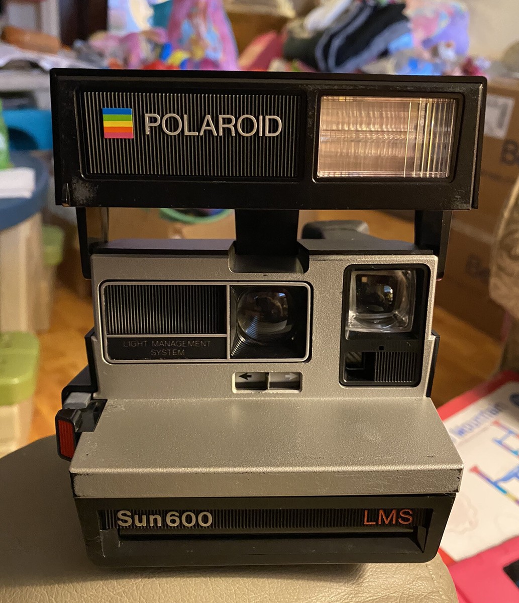 Vintage Original Polaroid Sun 600 LMS Camera Good Condition!