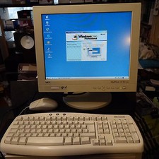 PC Computer m Windows Drucker LCD-MonitorTastaturMaus sofort voll funktionsfähg