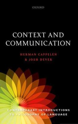 Context and Communication (Contemporary Introductions to Philosophy of Language