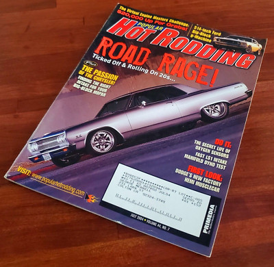POPULAR HOT RODDING: ROAD RAGE! TICKETED OFF & ROLLING ON 20s JULY 2004