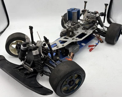 For parts Kyosho engine car 4WD chassis vintage rare - image 1 of 4