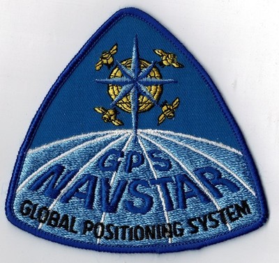 GPS Navstar Global Positioning System patch