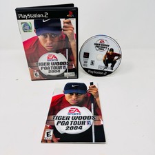 Tiger Woods PGA Tour 2004 PlayStation 2 Video Game EA Sports Golf Ntsc - CIB