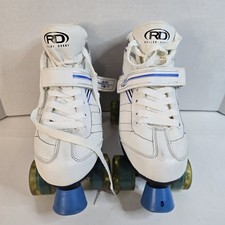 Roller Derby RD Laser 7.9mx White Roller Skates Women's Size 5