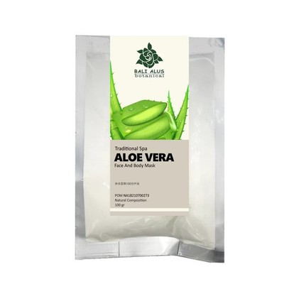 Bali Alus, Tradisional Spa, Gesichts- und Körpermaske, 100g, Aloe Vera (1er...