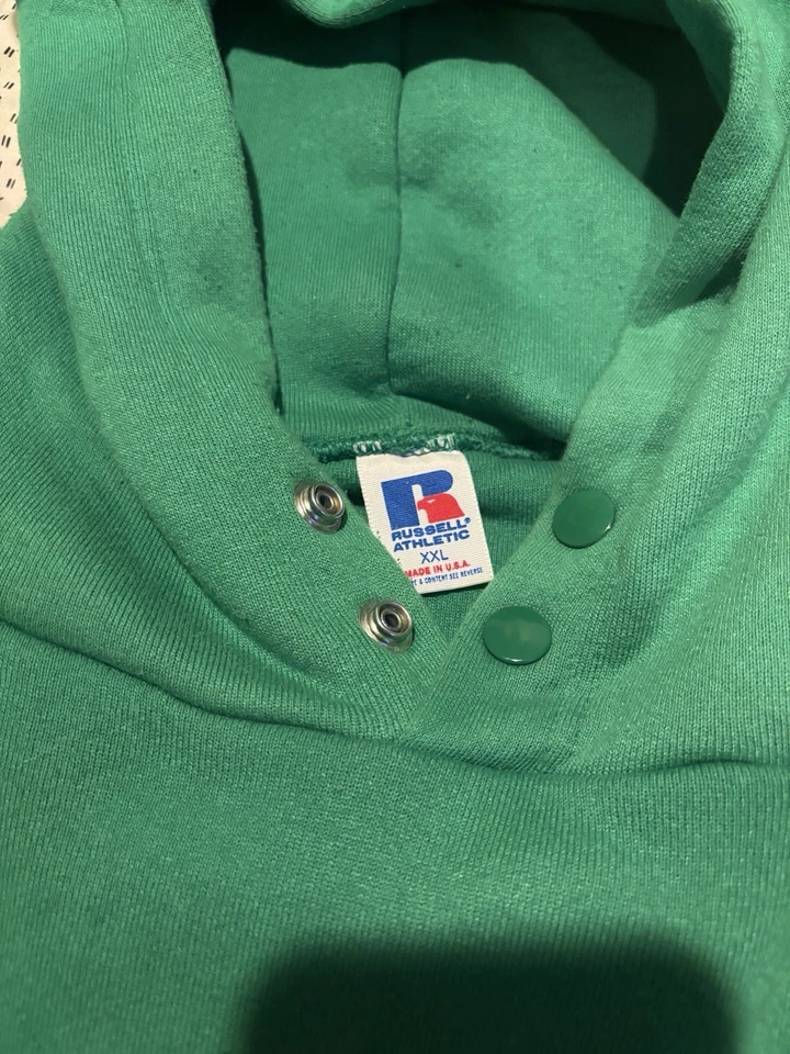 1980-е Russell Athletic двуликий Philadelphia Eagles толстовка с капюшоном - Изображение 4 из 4