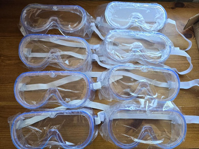 Schutzbrille Schutz FABRIK Lüftungsbrille Augenschutz Labor Arbeit PSA tragen