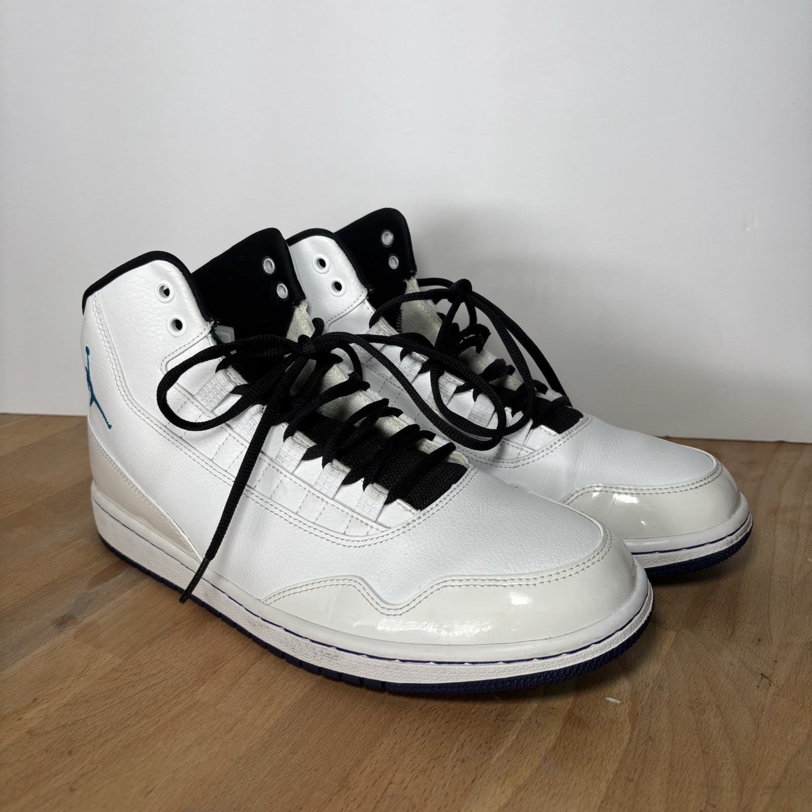 Nike Air Jordan Executive White / Blue Lagoon Shoes - Men’s Size 11