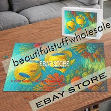1000 piece jigsaw puzzle Reef Fish Sea Life Style ocean