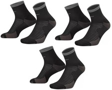 Nike Dri-FIT Spark Cushioned Ankle Running Socks Men 8-9.5 Women 9.5-11 3 Pair