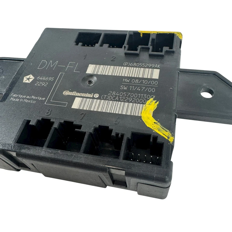 Módulo de control de puerta del conductor RAM 68055299AK Dodge Jeep Durango OEM 2011-2013 Foto 2 de 4