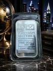 Johnson Matthey 1 oz .999 Fine Silver Bar Sealed Serialized Bullion 🪙🪎