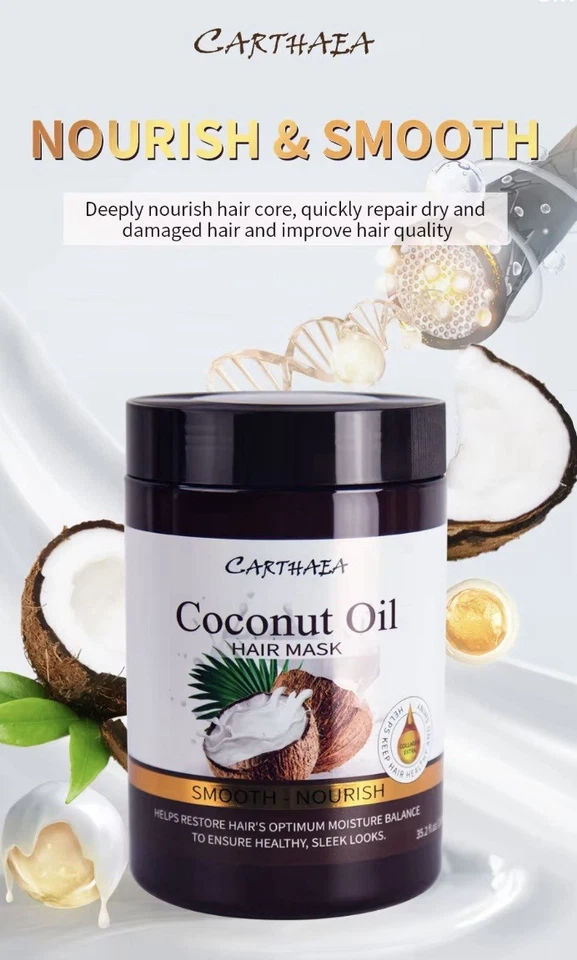 Miracle Coconut Hair Mask – Repair, Stop Hair Fall & Promote Growth” - Image 4 of 4