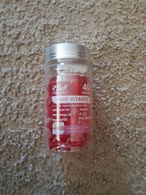 BALI SECRET HAIR VITAMIN TREATMENT SERUM Macadamia Avocado Oil 40ct 01/28