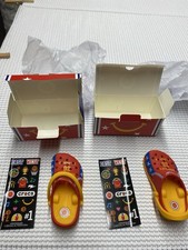 2 McDonald's 2026 All American Game Red Team Jersey Crocs Happy Meal Toy 1 New
