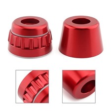 Fit BMW F650CS K1200 K1600 R1200S Red Throttle Lock Cruise Control Clamp End Bar