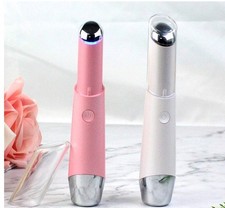 Electric Eye Massager Anti Aging Wrinkle Remover Vibration Heated Eye Ca