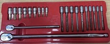 Snap On 221EFTXSET 21pc Long Ratchet Combination Torx Set FLL80 TLL72 FTXB FTXL