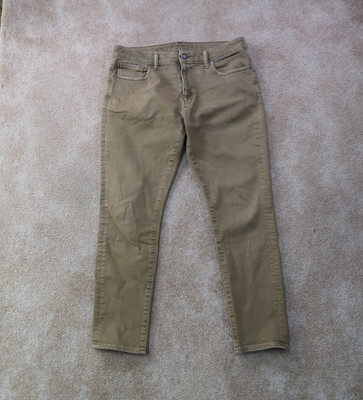 American Eagle Athletic skinny Jeans Men s 33x30 tan Airflex Denim stretch