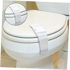 Toilet Locks Baby Proof Child Toddlers, 2 Packs Sturdy Safety Toilet White