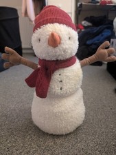 Jellycat Jesse Snowman Soft Christmas Plush Toy Smoke Pet Free Home