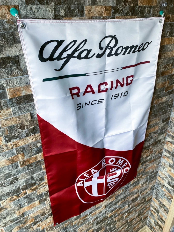 Alfa Romeo Racing – Heritage Flag - 80 × 120 cm (31.5” × 47.2”) - Image 2 of 4