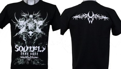 Soulfly 3D Tshirt Dark Ages,Shirt for Fan