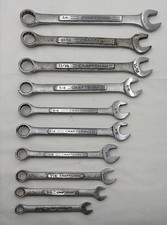 Craftsman Usa 12pt Sae Combination Wrench Set Misc Sizes Lot Of 10 See Descrip
