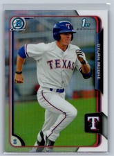 2015 Bowman Draft #15 Dylan Moore Chrome *RA