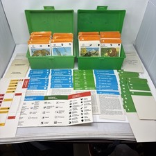 Master Set Illustrated Wildlife  75-  81 w/ RARE Prehistoric Subset All Dividers