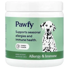 Allergy & Immune, For Dogs, 6 Months+, Turkey, 30 Chews, 4.5 oz (128 g)