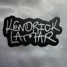 Kendrick Lamar Graffiti Iron On Embroidery Patch Hip Hop Rap Music Jacket DIY