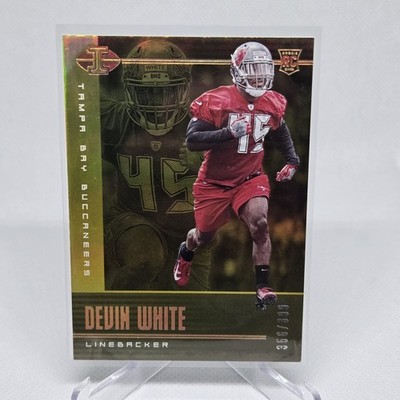 2019 Panini Illusions #97 Devin White Trophy Collection Gold #/399
