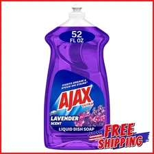 AJAX LAVENDER ULTRA LIQUID DISH SOAP Fabuloso Scented Dishwashing Fluid 52 Oz