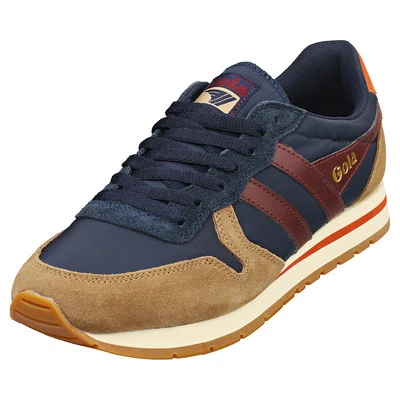 Gola Herren Daytona Chute Sneaker Navy-Tabak - 43 EU