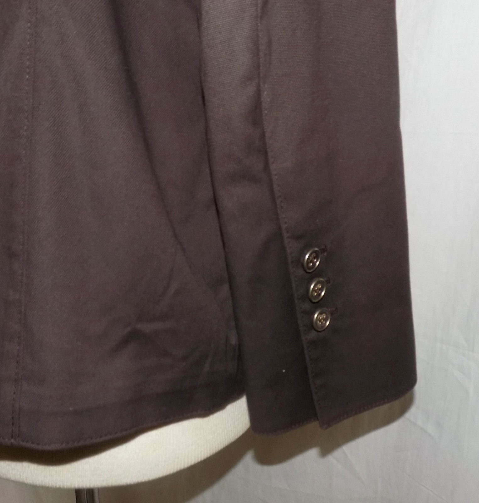 Escada Brown Two-Button Blazer Jacket Peaked Coll… - image 5
