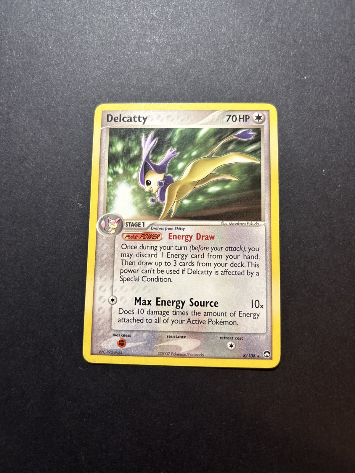Delcatty - (EX Power Keepers) 8/108 Deck Exclusives Regular Pokémon TCG LP-
