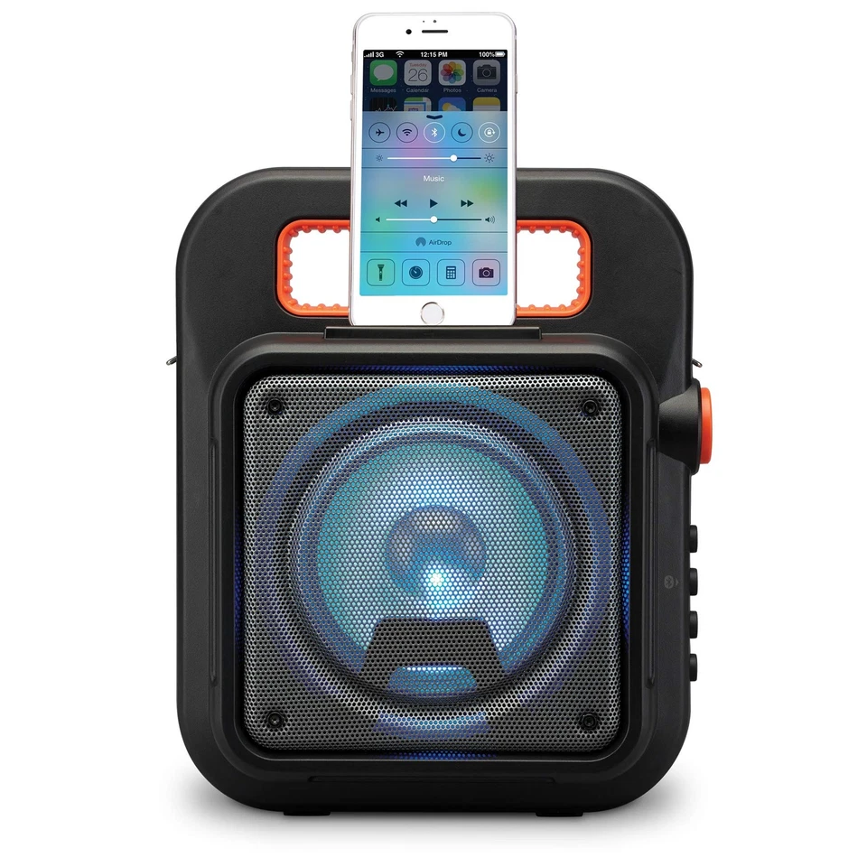 ISB309B Wireless Tailgate Party Speaker, with LED Light Effects and Built-in ... - Image 2 of 4