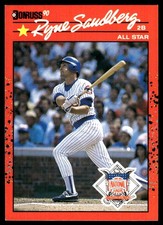 Ryne Sandberg 1990 Donruss #692 Chicago Cubs MLB READ FREE SHIPPING AutographDen