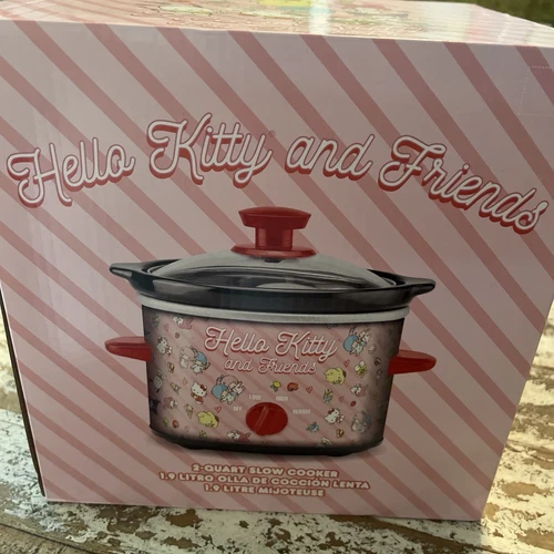 Hello Kitty and Friends Crock Pot 2-Quart Slow Cooker (NEW IN BOX)