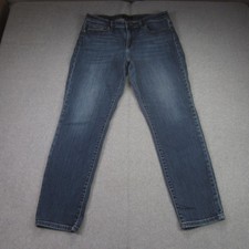 Judy Blue Jeans Womens 15/32 Slim Fit Dark Wash Mid Rise JB82128DK Stretch Denim