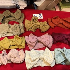 Baby Turban Knotted Headbands Set Of 10