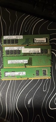 32gb - Micron 8GB DDR4 2666 PC4-21300 UDIMM Desktop Ram MTA8ATF1G64AZ-2G6E1