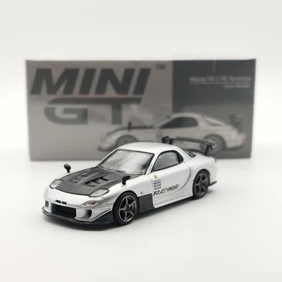 Mini GT 1/64 Mazda RX-7 RE-Amemiya - Silver Metallic - #1106 - 2026 - Neuf - Photo 1/4