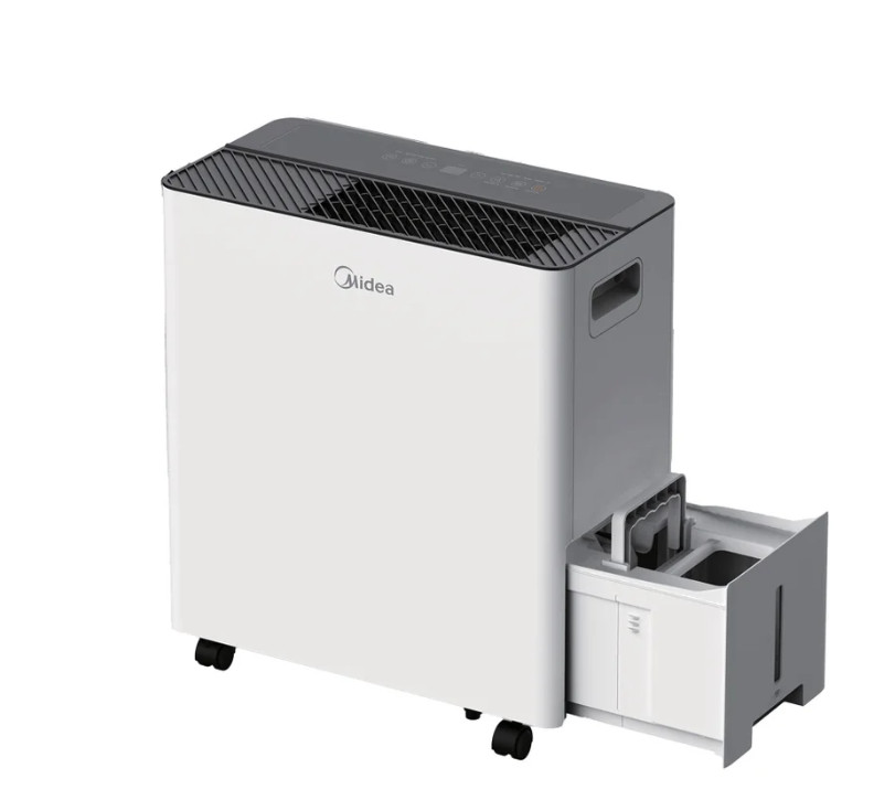 $339 Midea 50 PT Pint EnergyStar White Smart Dehumidifier PUMP  FREE SHIPPING