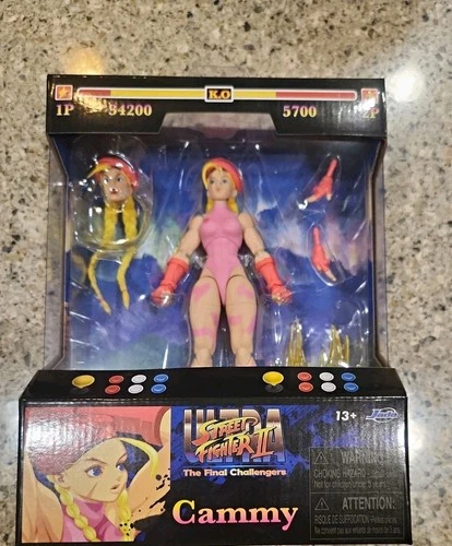 Jada Toys Street Fighter II Final Challengers Cammy Pink - product listing photo