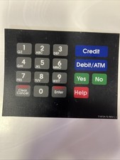 Gilbarco T18724-73 Mobil Crind Keypad Overlay BRAND NEW